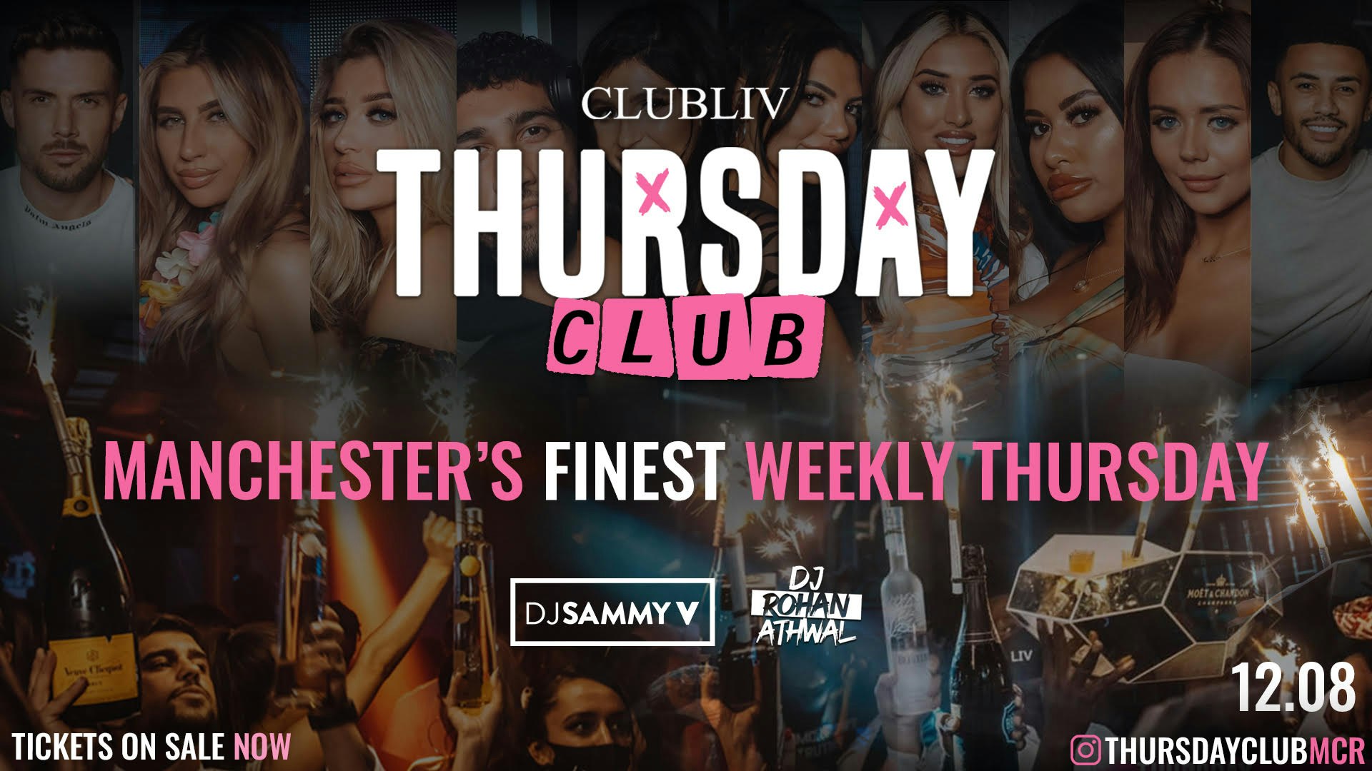 THURSDAY CLUB  – CLUB LIV – Manchester’s Hottest Thursday 🔥