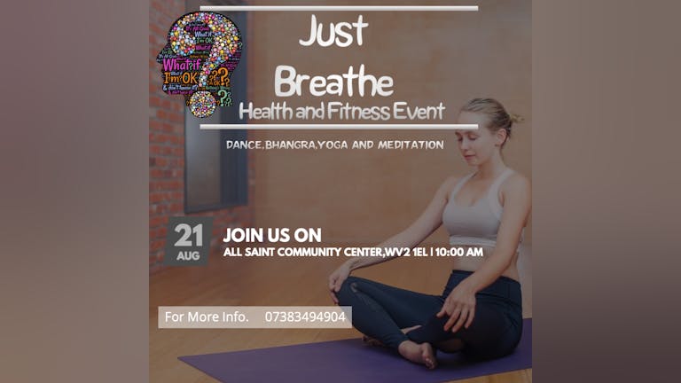 Just Breathe Health and Fitness Awareness camp