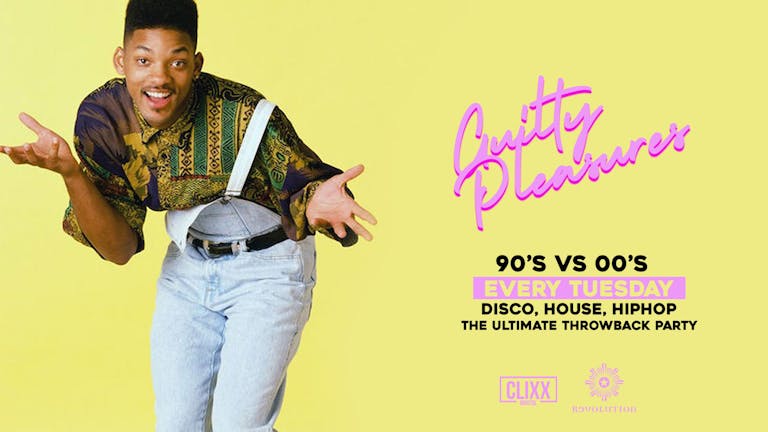 Guilty Pleasures 90's VS 00's - The Ultimate Throwback Beach Party  