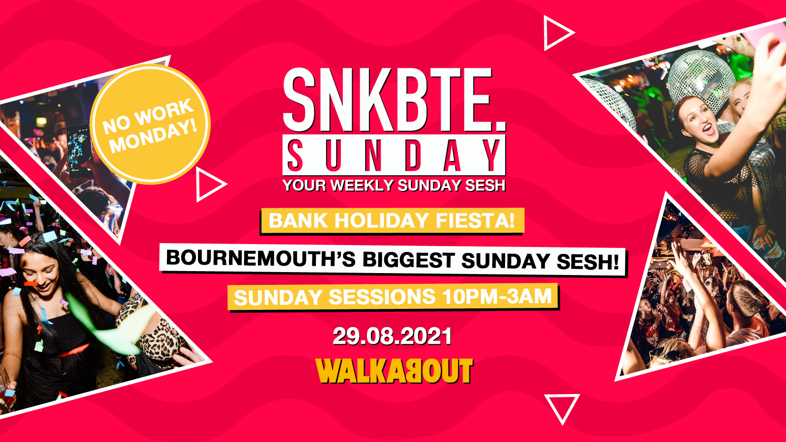 Bank Holiday Sunday @Walkabout // Summer Fiesta!