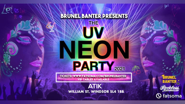 THE UV NEON PARTY (brunel coaches)