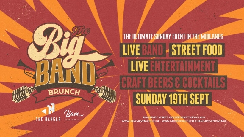 THE BIG BAND BRUNCH  LIVE AT THE HANGAR WOLVERHAMPTON