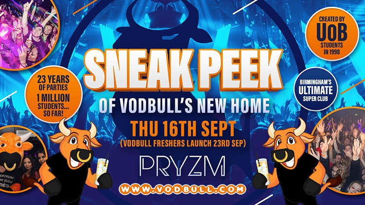 💥200 tickets on the door from 11pm!!💥 The SNEAK PEEK at PRYZM💥