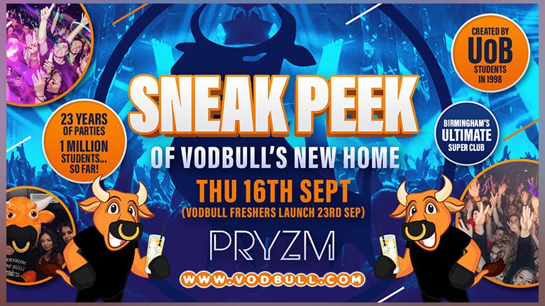 💥200 tickets on the door from 11pm!!💥 The SNEAK PEEK at PRYZM💥