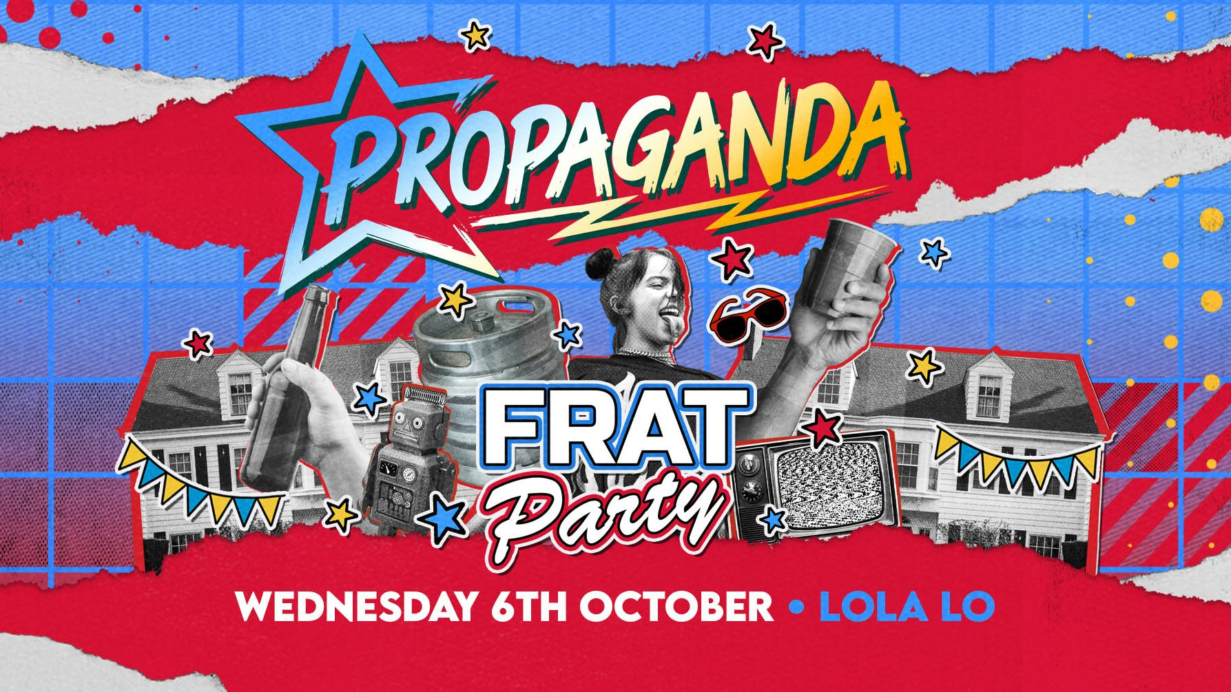 Propaganda Cambridge – Frat Party at Lola Lo!