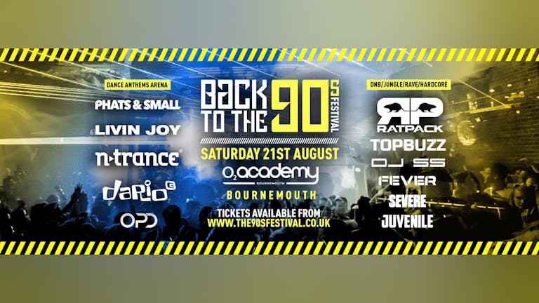 Indoor 90s Festival - Bournemouth 2021 [FINAL TICKETS]