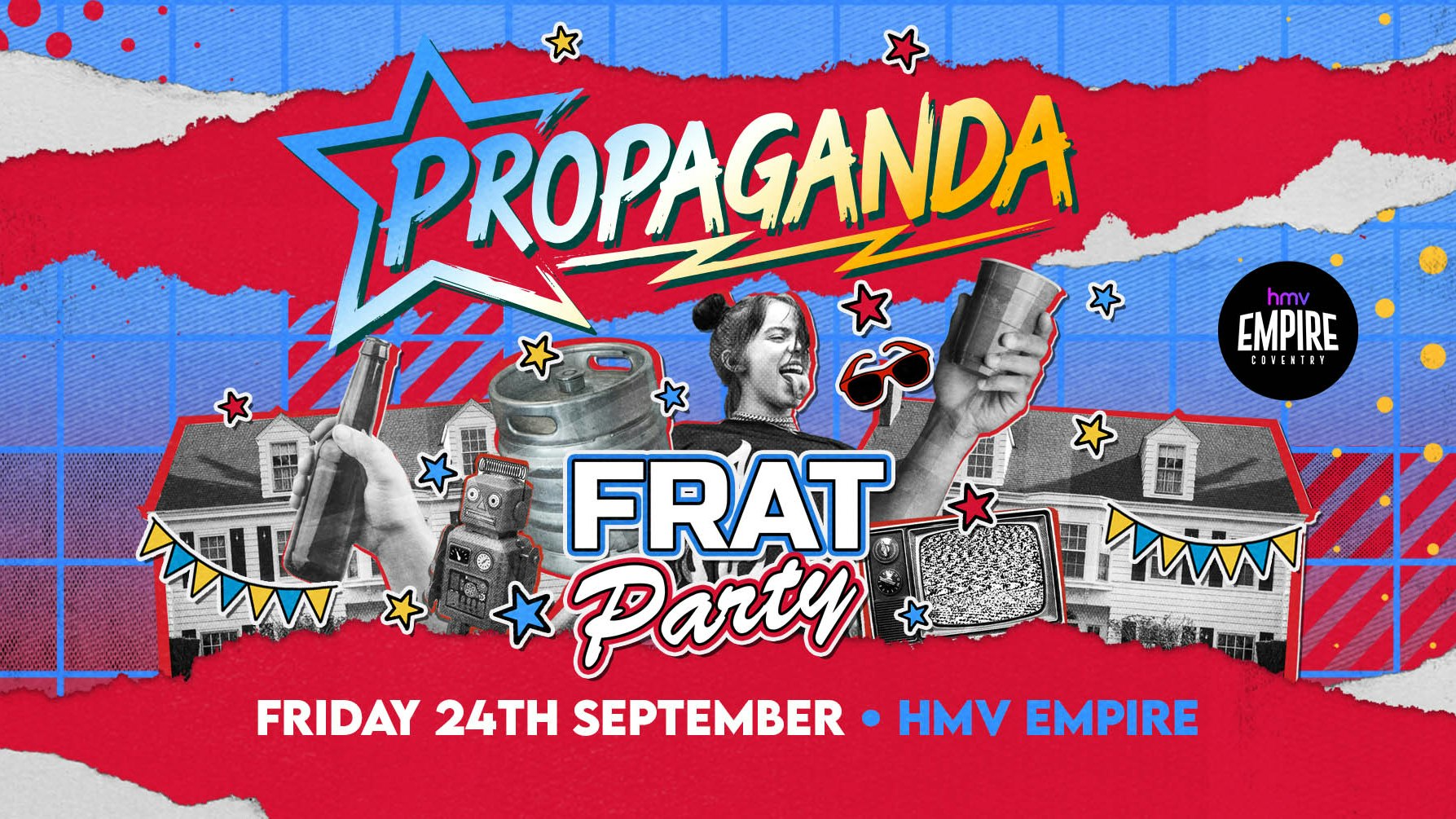 Propaganda Coventry –  Frat Party!