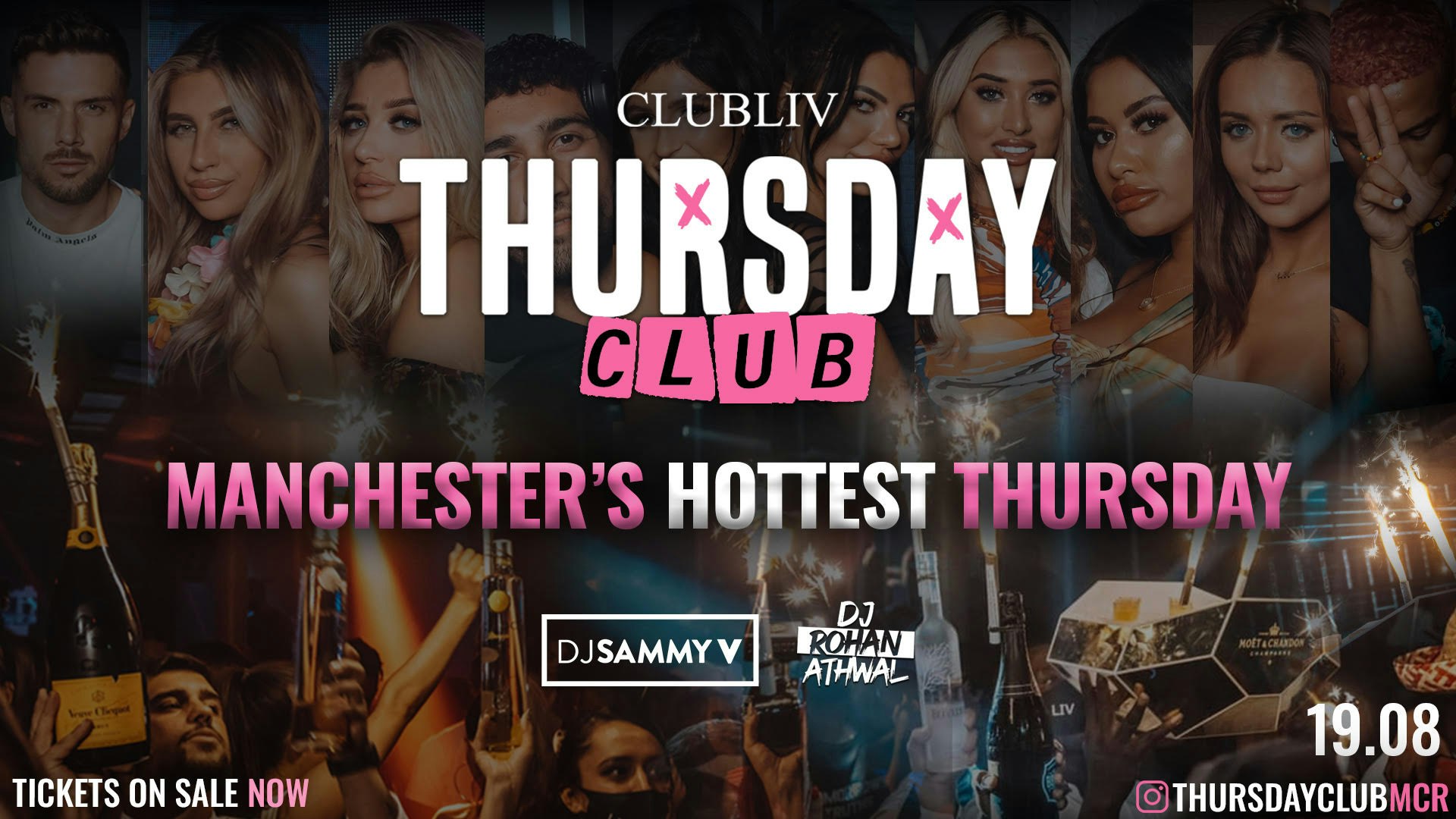 THURSDAY CLUB  – CLUB LIV – Manchester’s Hottest Thursday 🔥