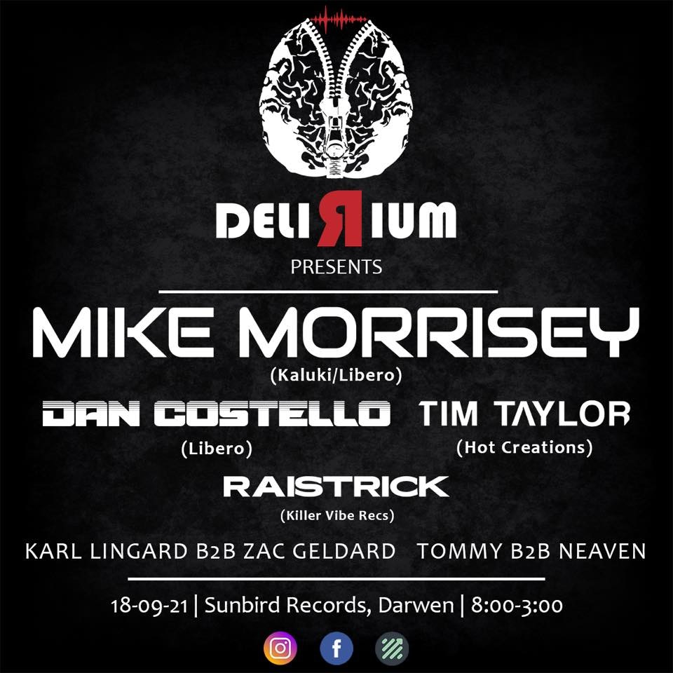 Delirium Launch Party W/ Mike Morrisey – Dan Costello – Tim Taylor