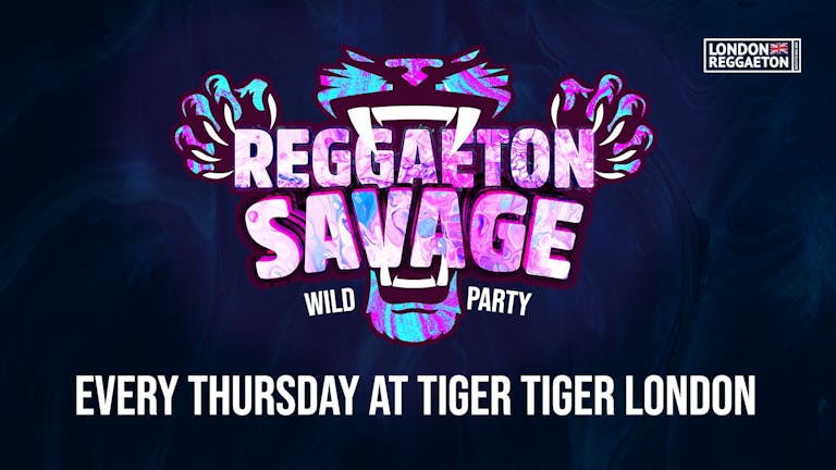 Reggaeton Savage Wild Party Every Thursday