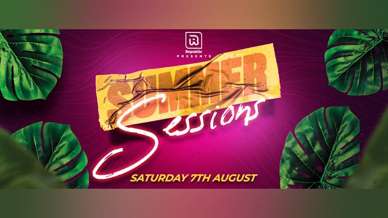 Summer Sessions feat Ryan Arnold, DJ Dre, OPD & Rachel Rodigruez - Tickets from ONLY £5!  