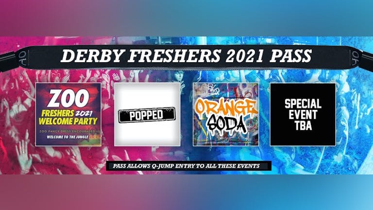 Derby Freshers Invasion 2021 Pass