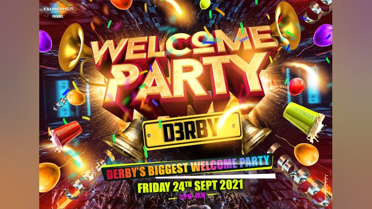 Welcome Party Derby