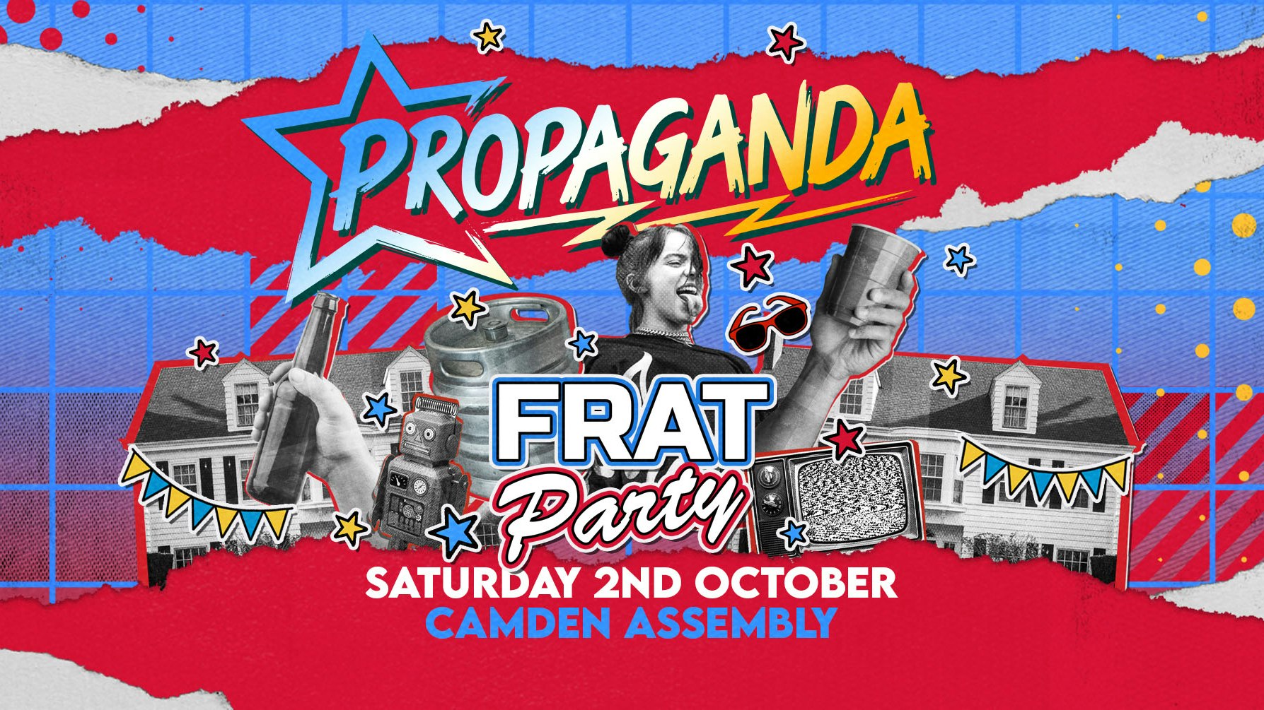 Propaganda London – Frat Party!