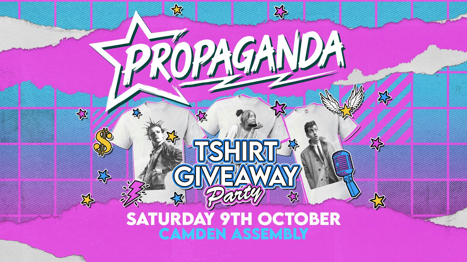 Propaganda London – T-shirt Party!