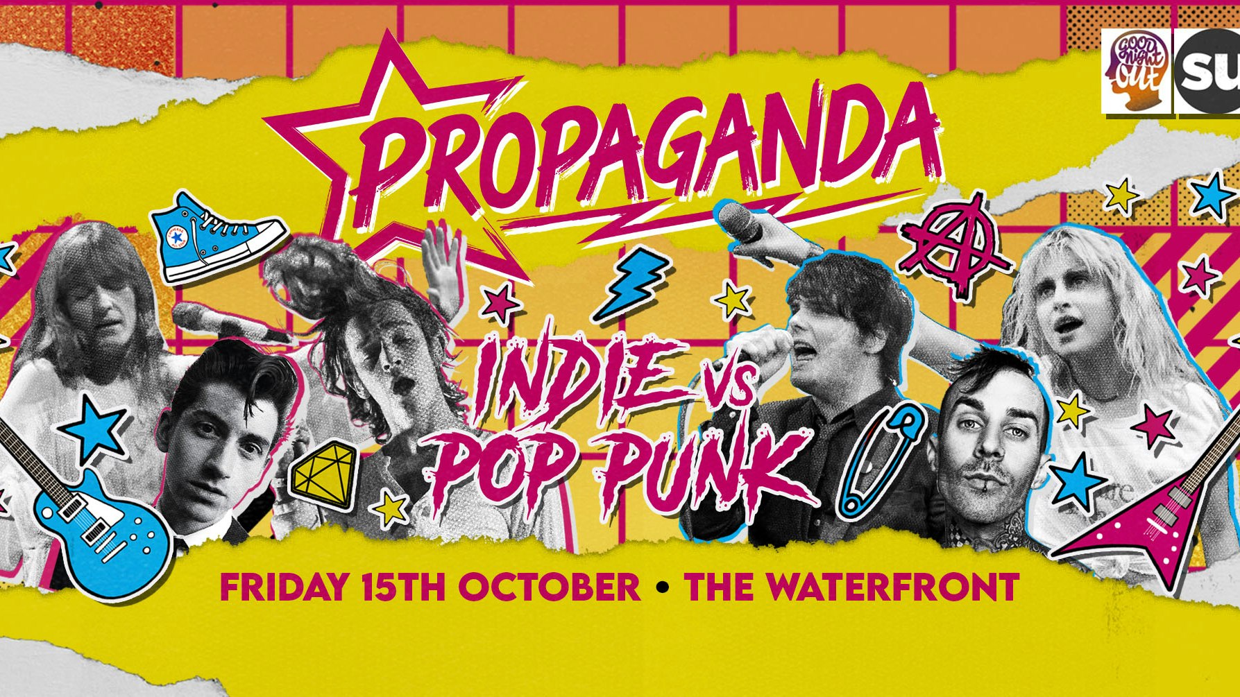 Propaganda Norwich – Indie vs Pop-Punk Party!