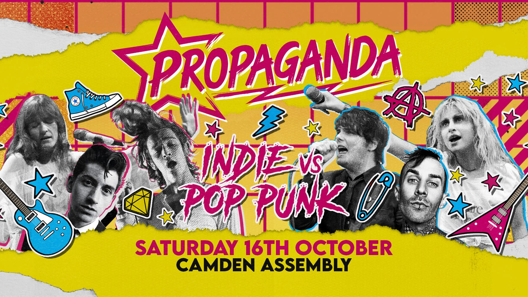 Propaganda London – Indie vs Pop-Punk Party!