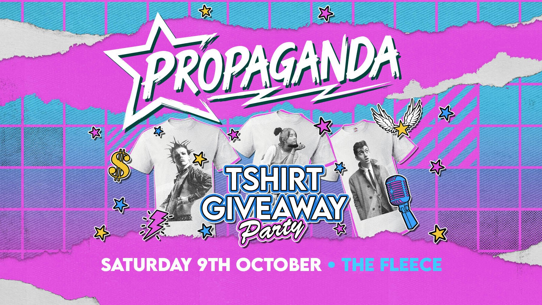 Propaganda Bristol – T-shirt Party!