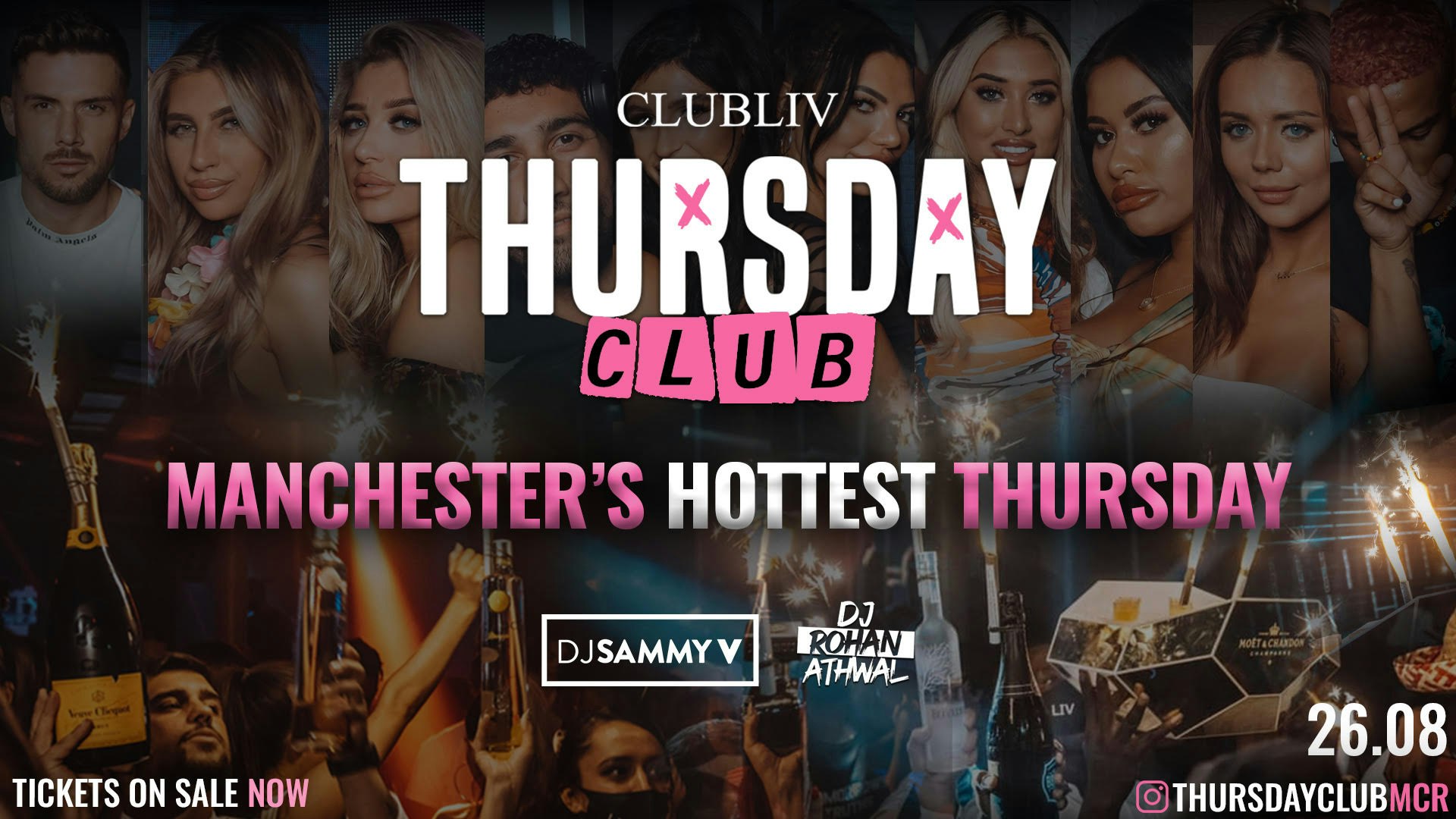 THURSDAY CLUB  – CLUB LIV – Manchester’s Hottest Thursday 🔥