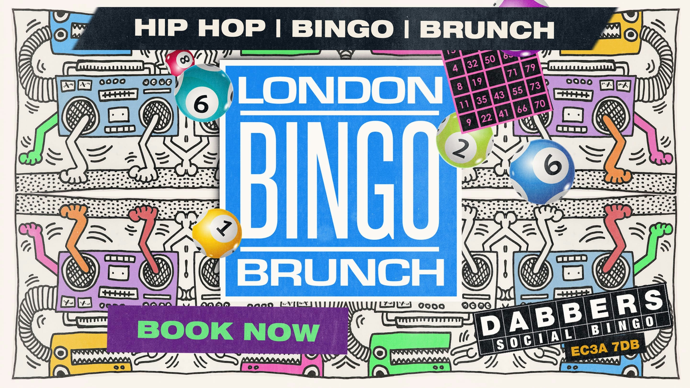 London Bingo Brunch: The All Day Hip Hop Bingo & Brunch Party!