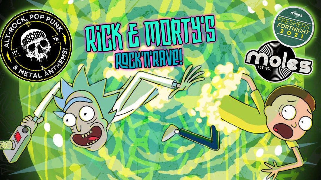 DISCORD – Rick & Morty’s Rock ‘n’ Rave! | Freshers’ Fortnight 2021