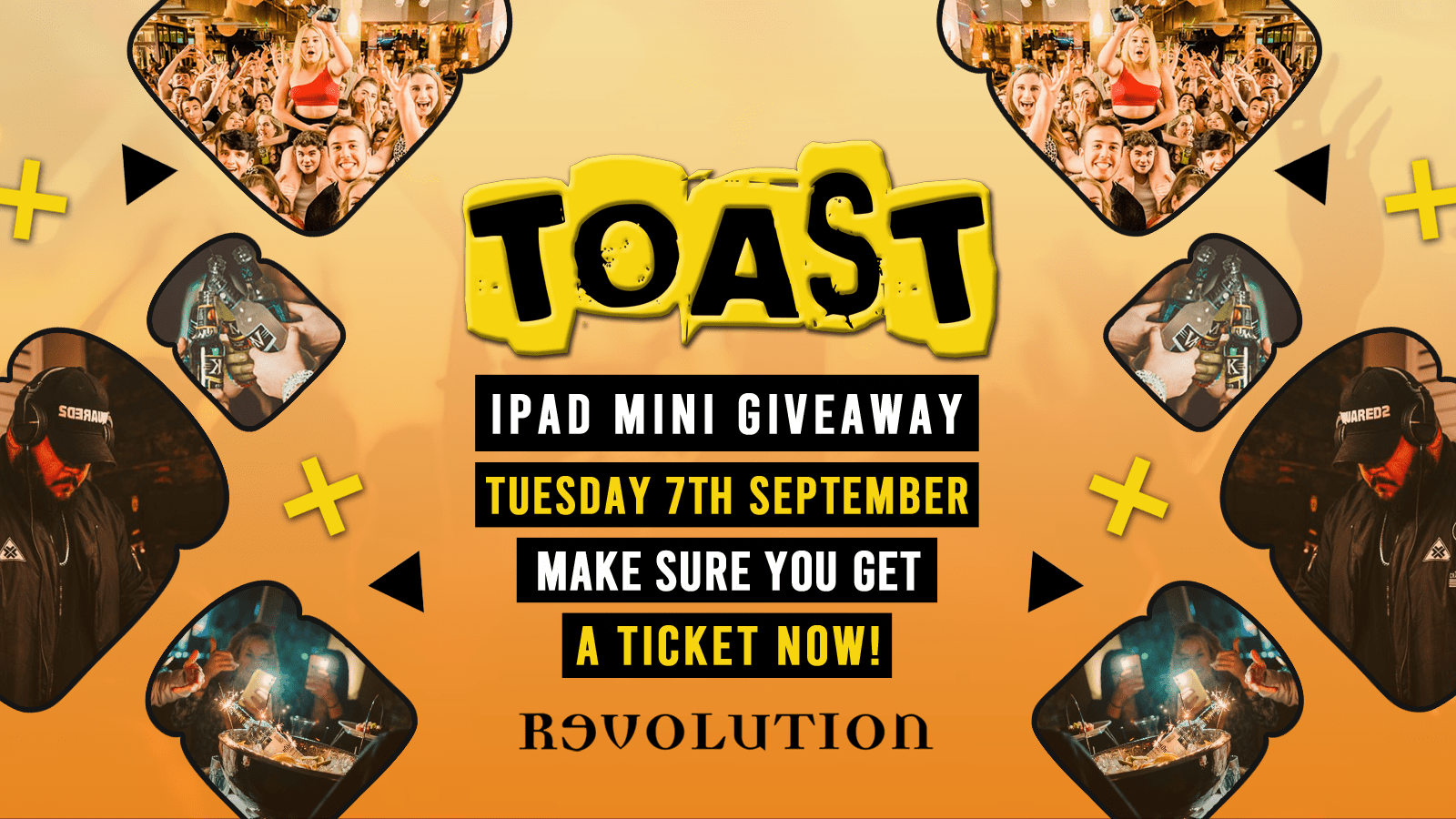 Toast • iPad Mini Giveaway • Revolution