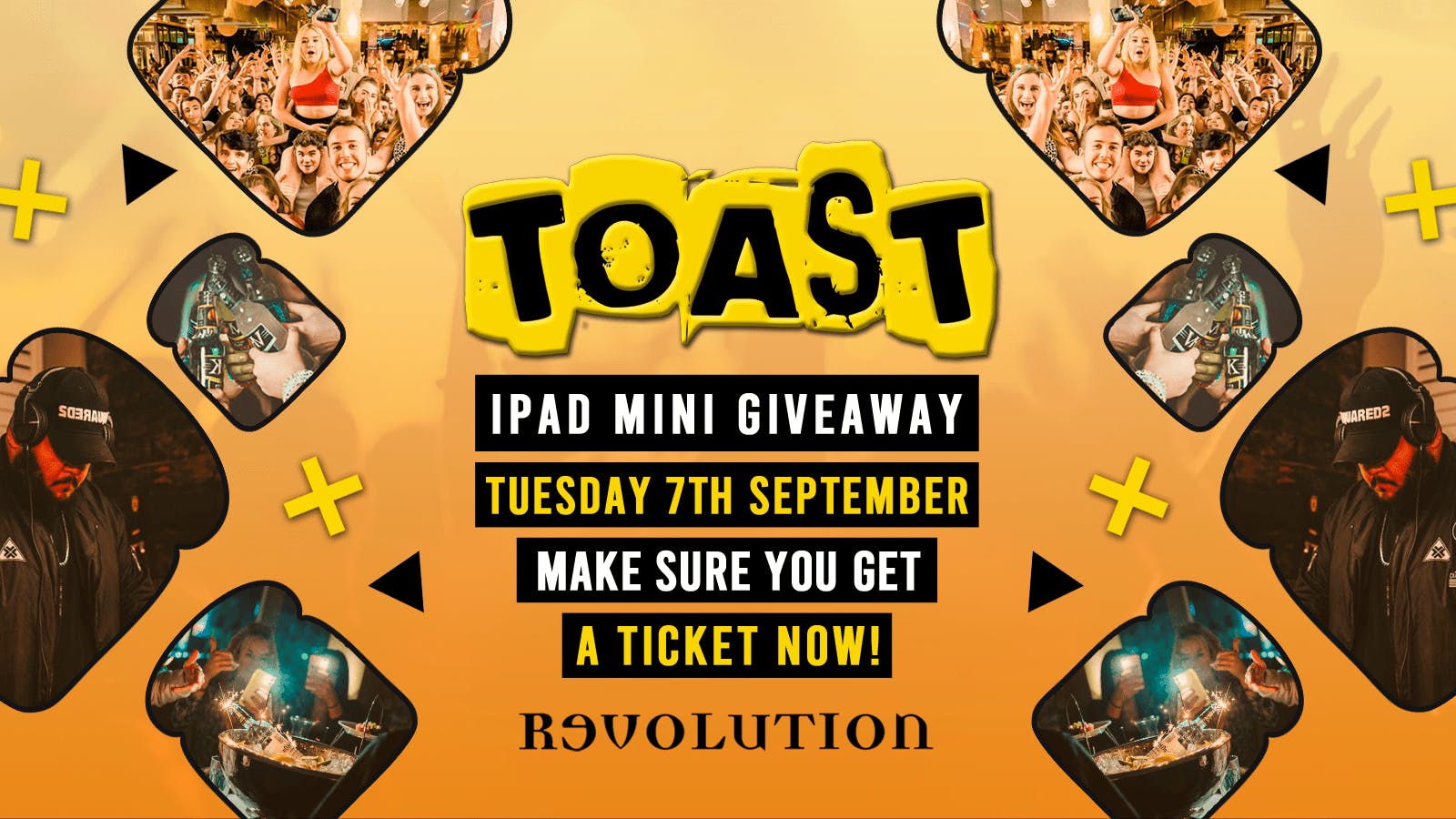 Toast • iPad Mini Giveaway • Revolution