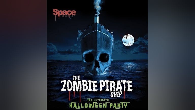 The Zombie Pirate Ship iHalloween party.