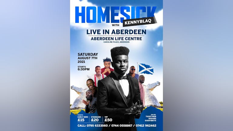 HomeSick w/ KennyBlaq Live In Aberdeen 