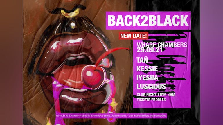 BACK2BLACK – A Black Queer Celebration