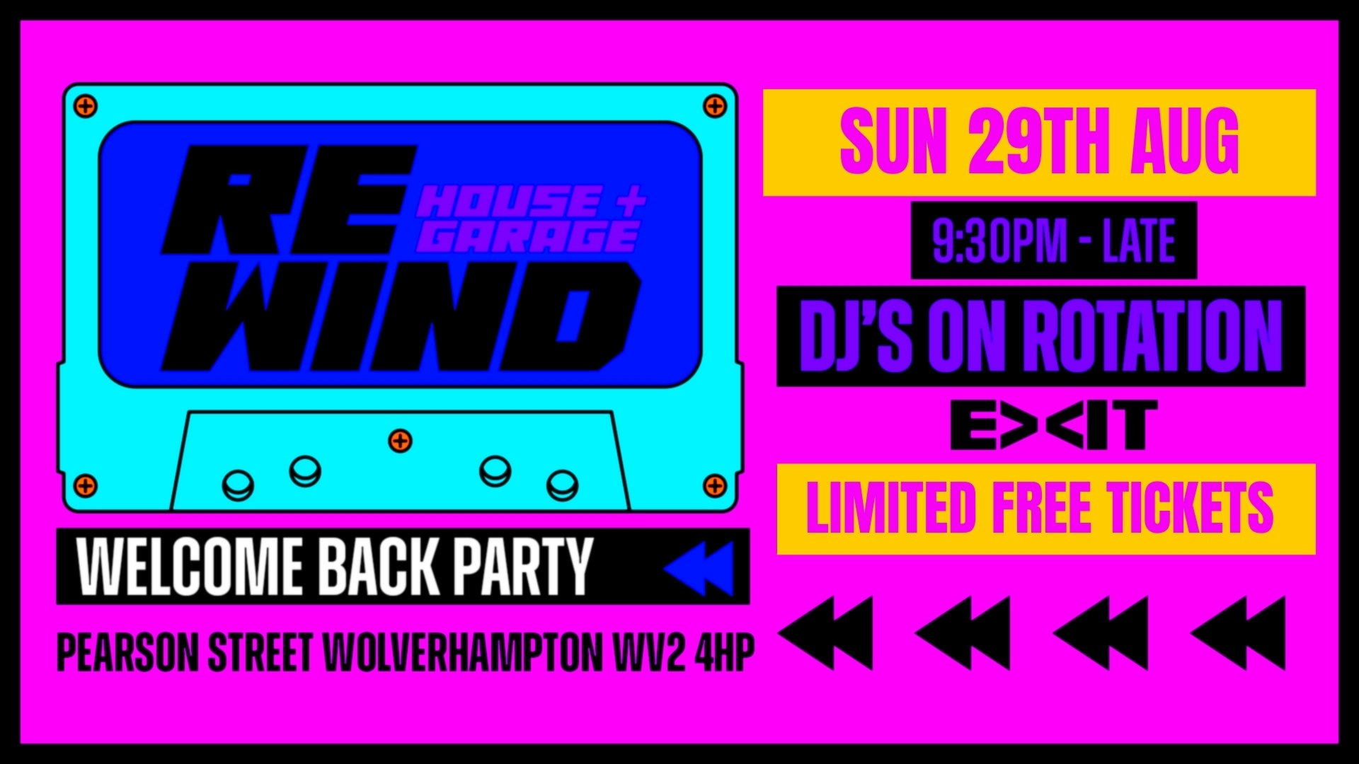 RE:WIND BANK HOLIDAY SPECIAL – HOUSE AND GARAGE CLASSICS ALL NIGHT LONG