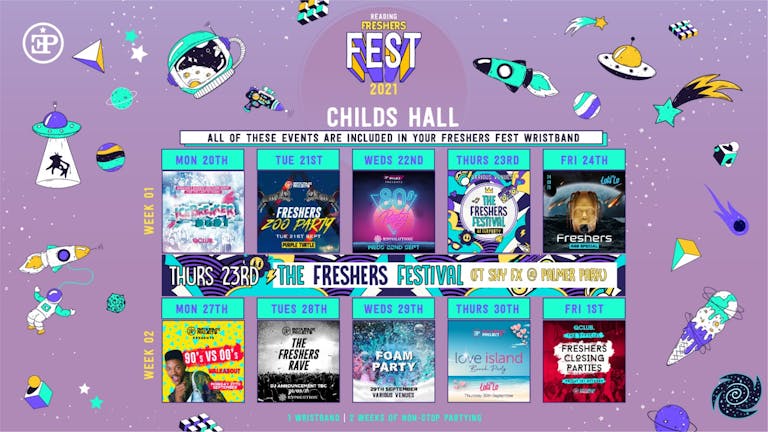 Childs Halls - Freshers Fest 