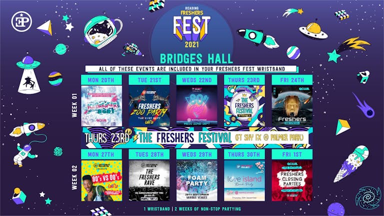 Bridges Halls - Freshers Fest 