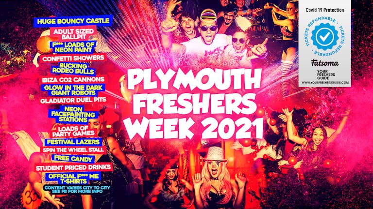 Plymouth Freshers Week 2021 // The BIGGEST Events of Plymouth Freshers!