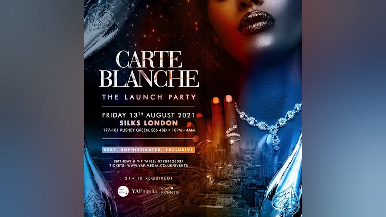 Carte Blanche - The BIG LAUNCH Party