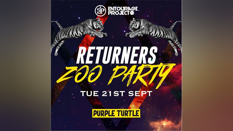 Zoo Party - Tuesday 21st September (SOLD OUT)