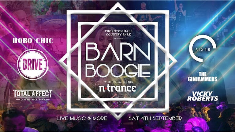 TONIGHT - Barn Boogie - Saturday 4th September 2021
