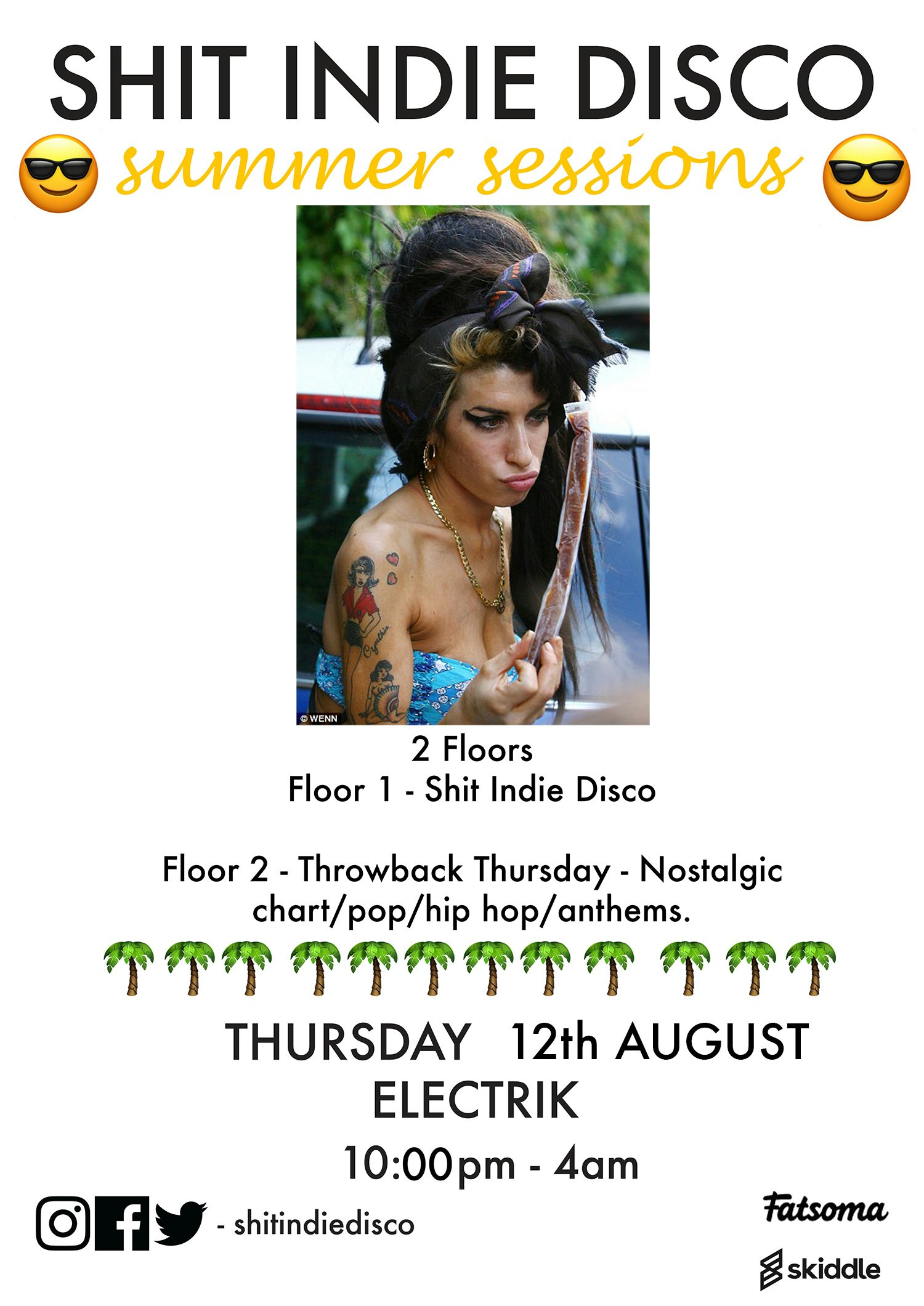 Shit Indie Disco – Summer Sessions – 2 floors