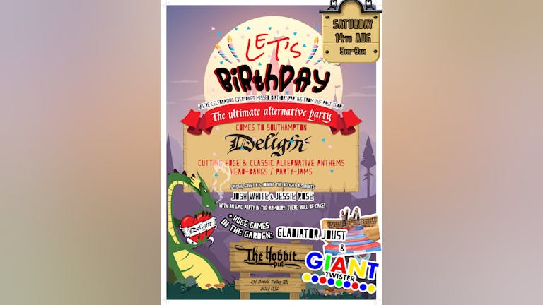 Delight: Southampton - Let's birthday party!