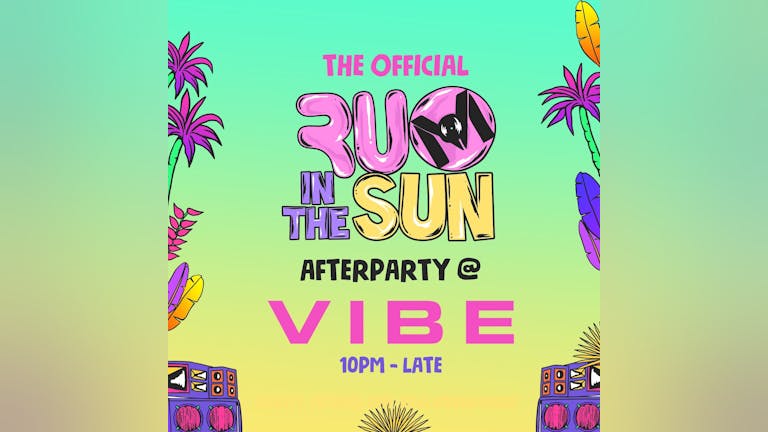 THE OFFICIAL R.U.M IN THE SUN AFTER PARTY