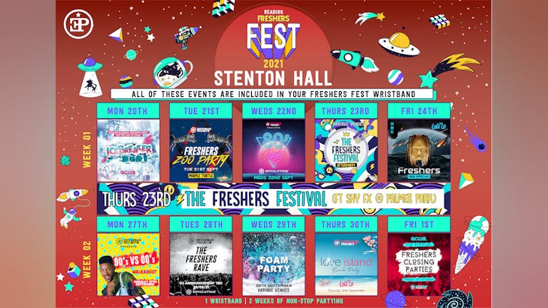Stenton Halls - Freshers Fest 