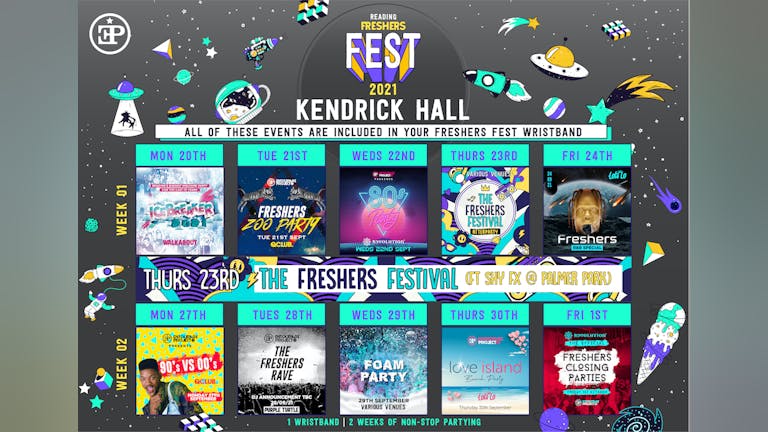 Kendrick Halls - Freshers Fest 