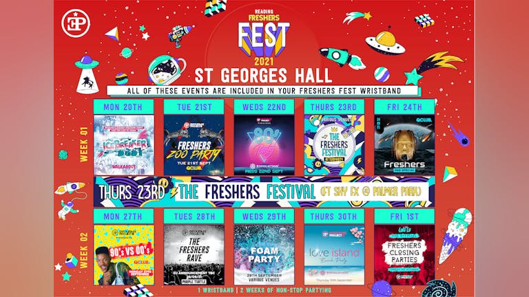 St George's Halls - Freshers Fest 