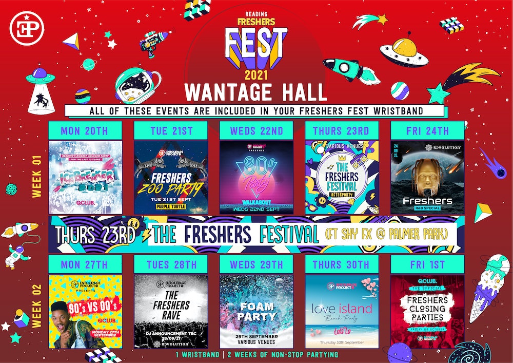 Wantage Halls – Freshers Fest