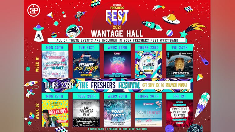 Wantage Halls - Freshers Fest 