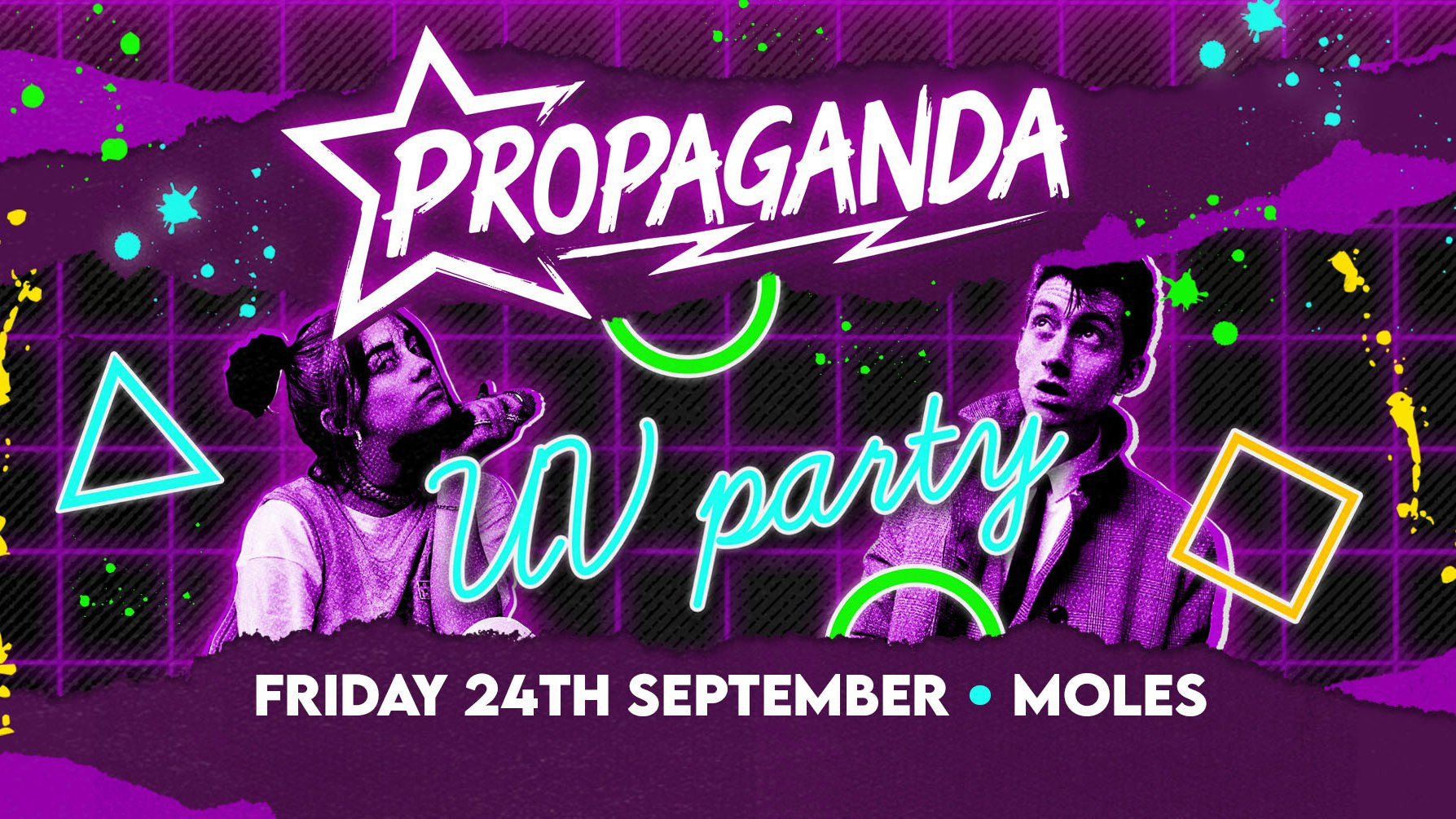 Propaganda Bath – UV Party!