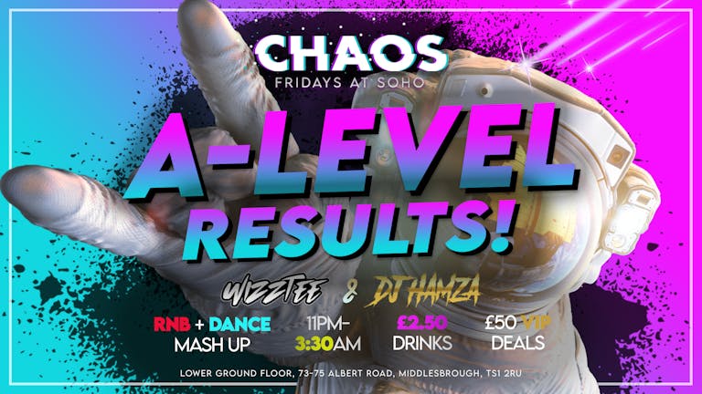 CHAOS : A-Level Results Party! 