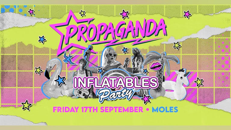 Propaganda Bath - Inflatables Party!