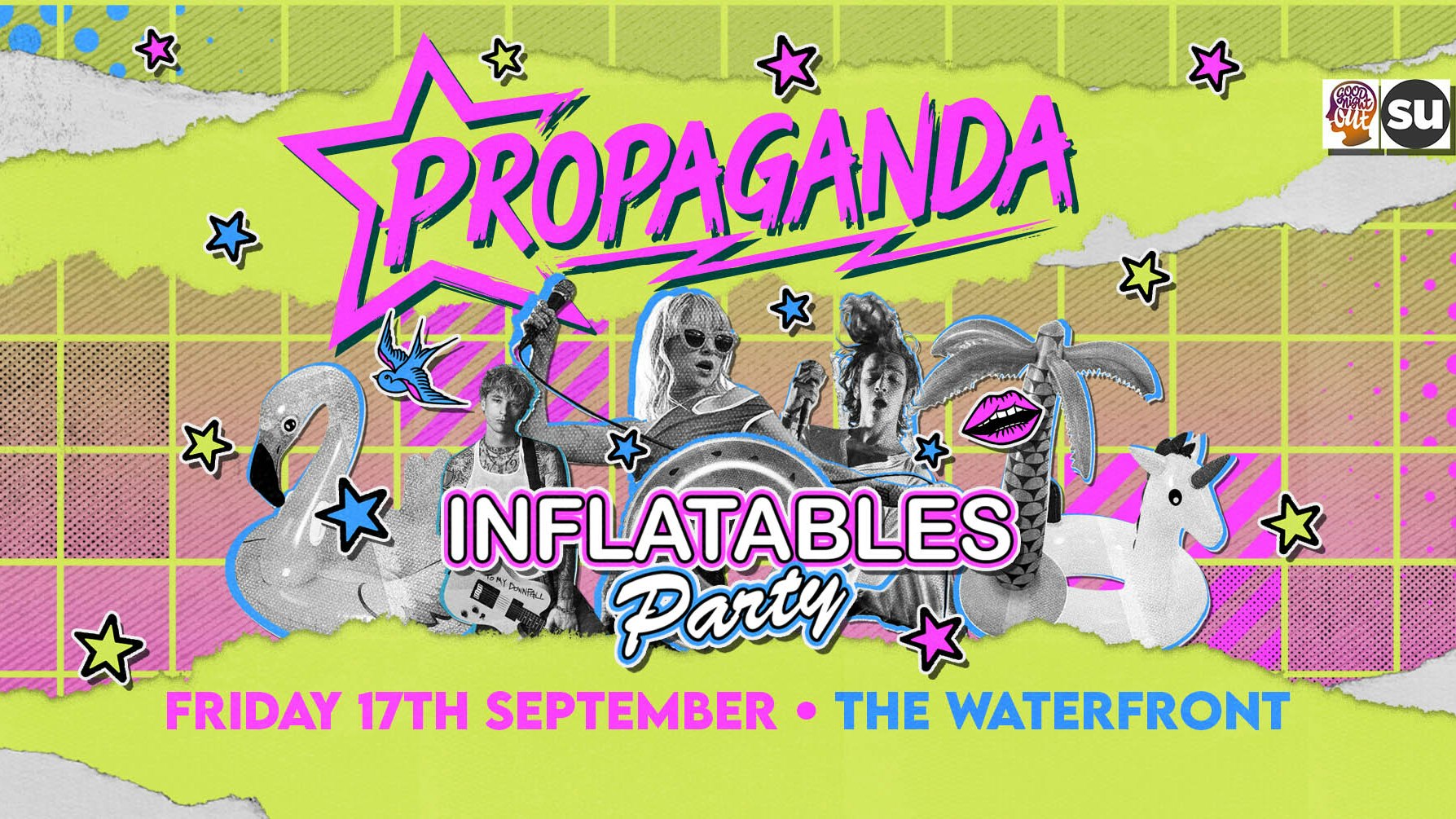 Propaganda Norwich – Inflatables Party!