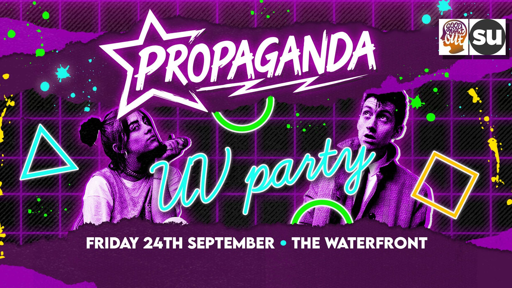 Propaganda Norwich – UV Party!